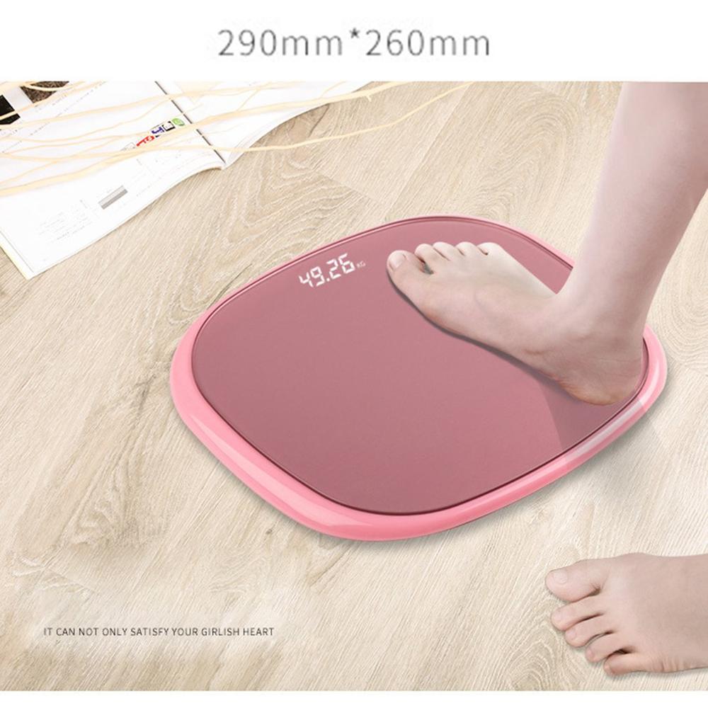 LED Display USB Chargeable Body Fat Scale Weight Scale Household Measuring Electronic Scale Fat Scale Accurate Body Scale
