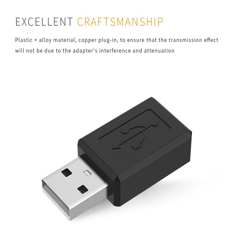 Robotsky 2Pcs USB Male to Micro USB Female Converter Phone Charge Data Transfer Adapter Connector for Samsung Huawei Xiaomi