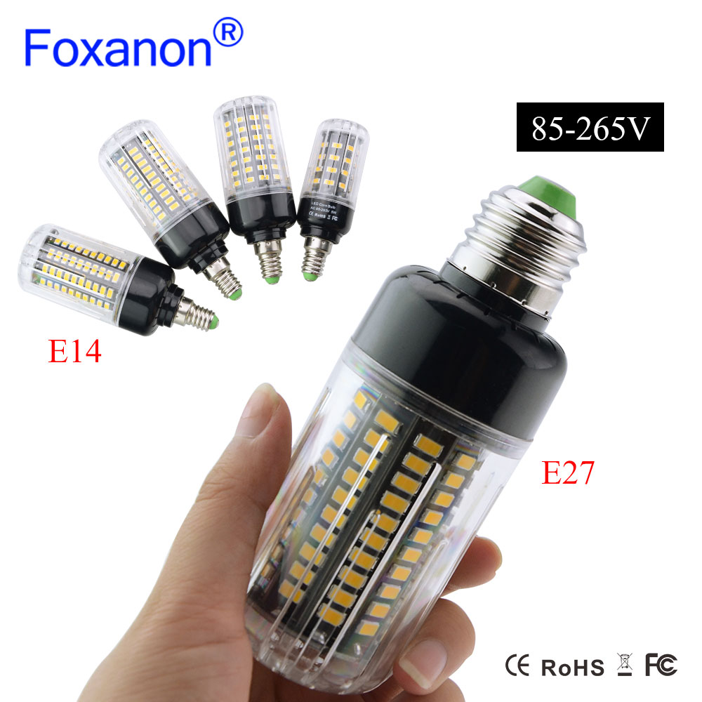20W SMD 5736 Led Corn Bulb Lamp Light Anti-Strobe Led lamps E27 E14 110V 220V 15W 10W 5W Leds light For Indoor lighting