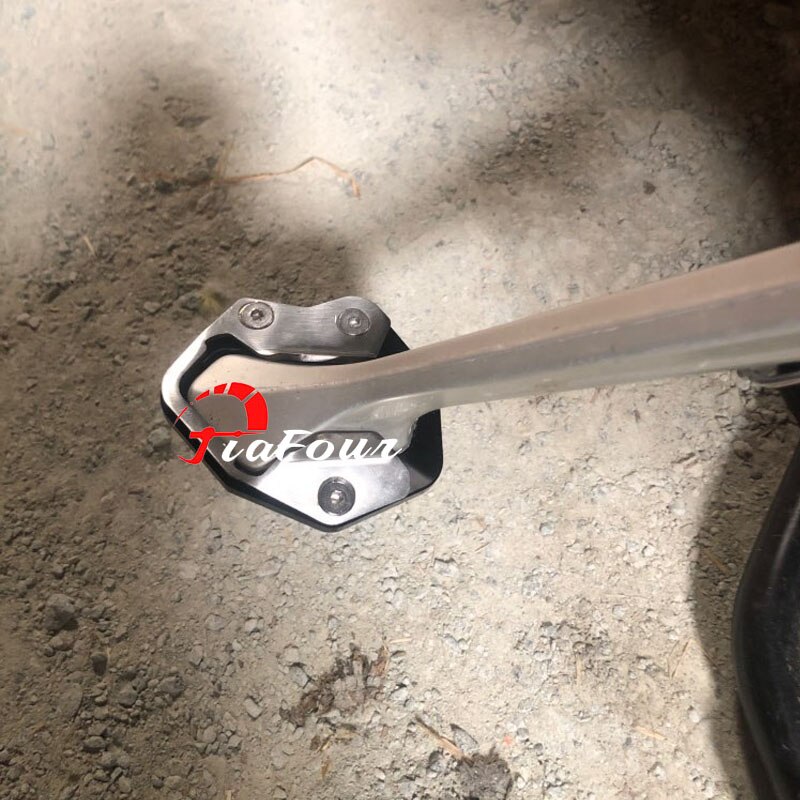For TRIUMPH TIGER 800 XR TIGER 800 XCA TIGER 800 XRX TIGER 800 XRT kickstand sidestand stand extension enlarger pad