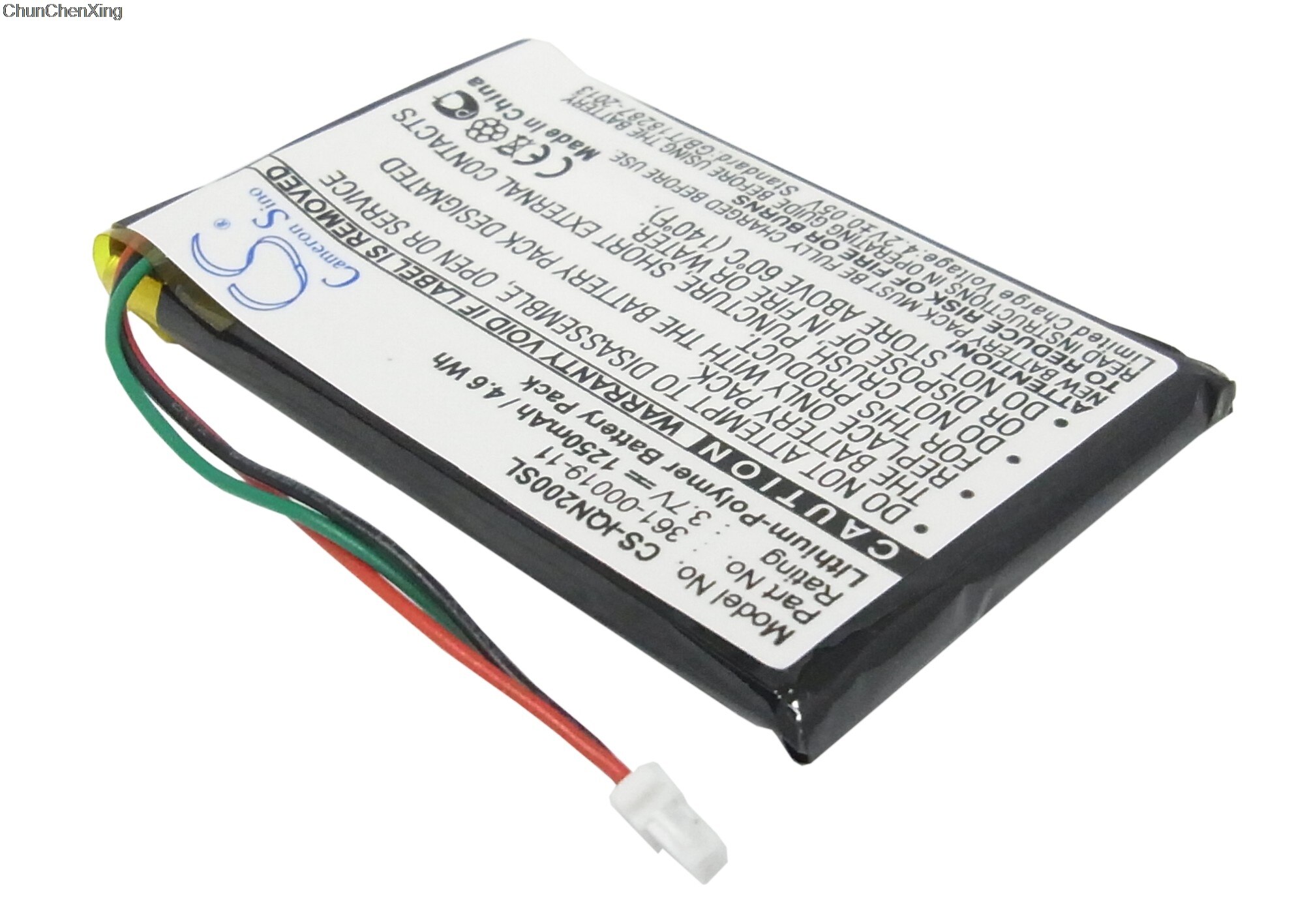 Cameron Sino 1250 Mah Batterij Voor Garmin Nuvi 200, 200W,205,205T,205W,205WT,250,252W, 255, 255T, 255W, 255WT,260, 260W, 260WT, 270