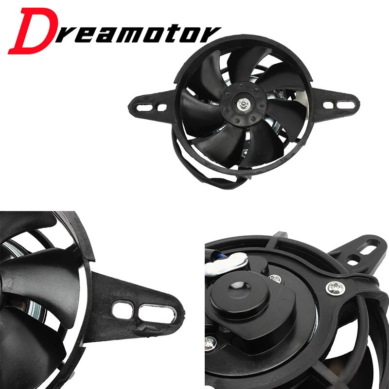 Motorcycle Water Tank Fan Oil Cooler Electric Radiator Engine Radiator Fit For 150cc 200cc 250cc ATV Quad Go Kart BuggyMotocross