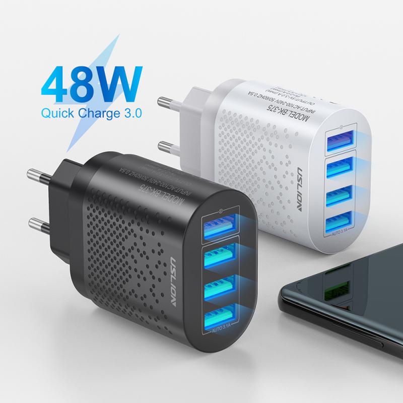 Schnelle Ladung Adapter 3,0 USB Ladegerät Ladegerät Für praktisch Zubehör Tablette Ladegerät EU UNS Stecker Schnell Ladung