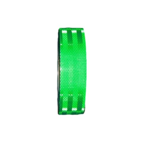5CM*45M High Light Road Traffic Truck Van Construction Site Floor Self-adhesive Night Fluorescent Reflective Warning Tape: Green
