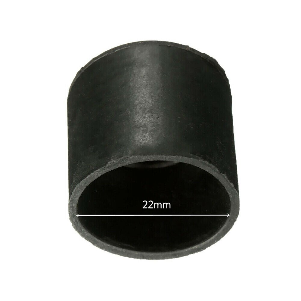 Lot de 12 patins antidérapants en caoutchouc pour pieds de meubles, chaises, tables, carrelages, sols, noir