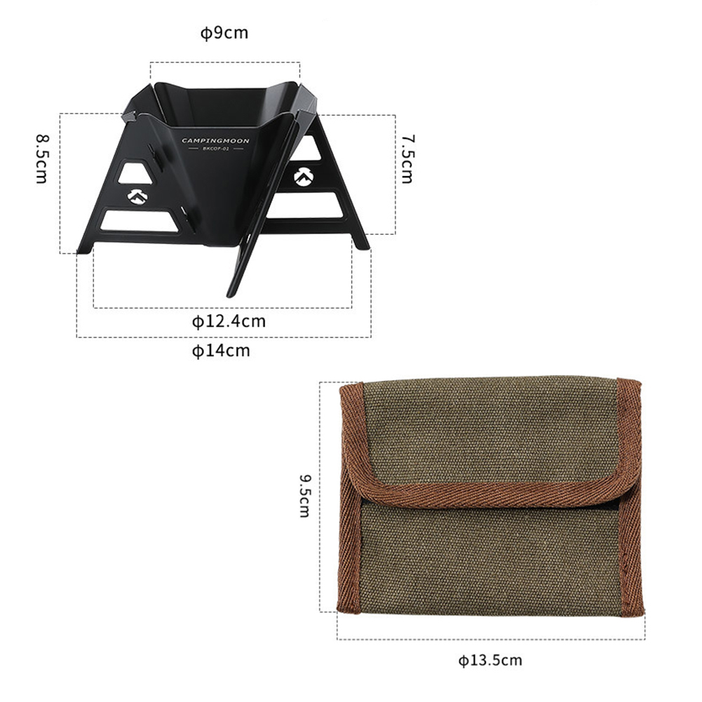 Koffiefilter voor camping, koffiefilter, opvouwbare koffiefilterhouder, siliconen koffiedruppelaar, draagbaar, koffiefilter, opvouwbaar, voor thuis, camping, reizen