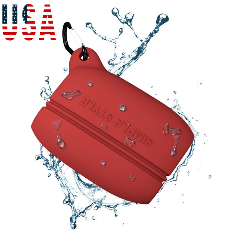 For Jabra Elite Active 65t Earphone Full Protective Silicone Case Cover Pouch Modern Portable Silicone Case With A Hook