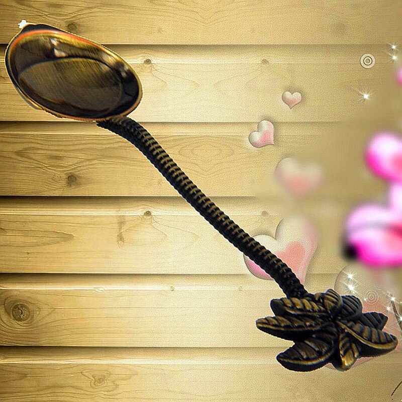 Tropical Coconut Tree Coffee Spoon Retro Gold Silver Bronze salt spoons