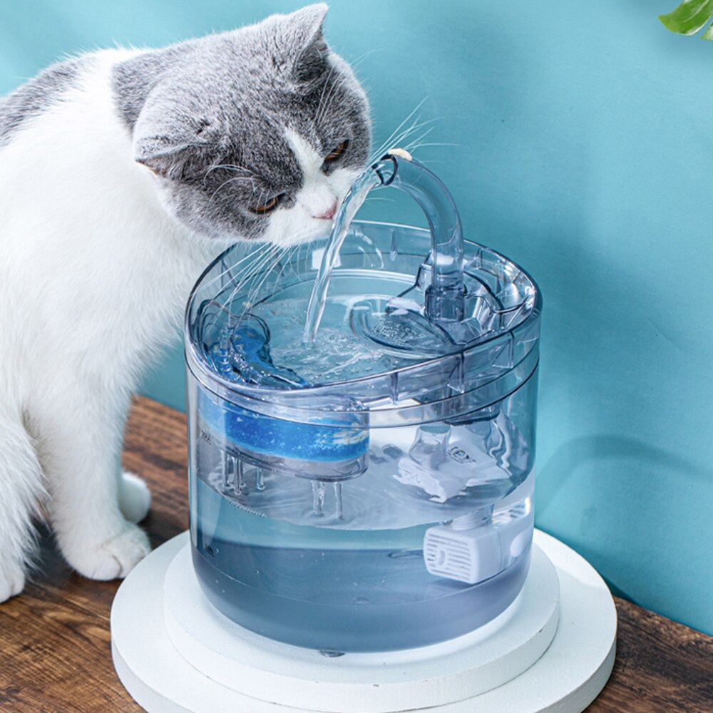 Cat Automatic Water Dispenser Circulating Filter Constant Temperature Pet Drinking Fountain Mute Dog Water Feeding Daily Tools
