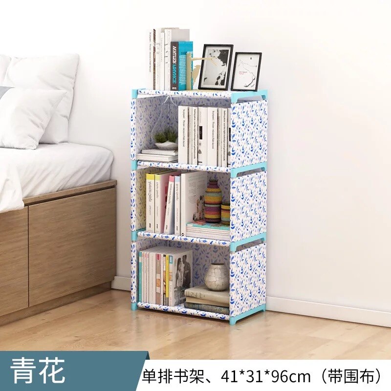 2/3/4 schicht Montiert Bücherregal Ecke Schrank Kleinigkeiten Buch Lagerung Organizer Einfach ziehen um Regal Bücherregal freundlicher Wohnkultur: 10