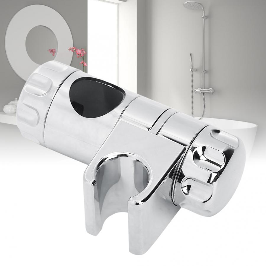 Galvaniseret abs badeværelse toilet brusehoved skydebeslag justerbar skinne stang bruseholder løftestang støtte til φ 25mm rør