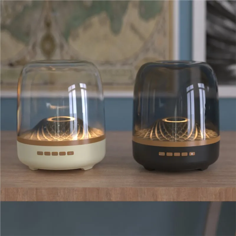 Sound Box Bluetooth Speaker Subwoofer Colorful Glass Home High Volume Wireless Computer Speaker Audience Tronsmart Speaker