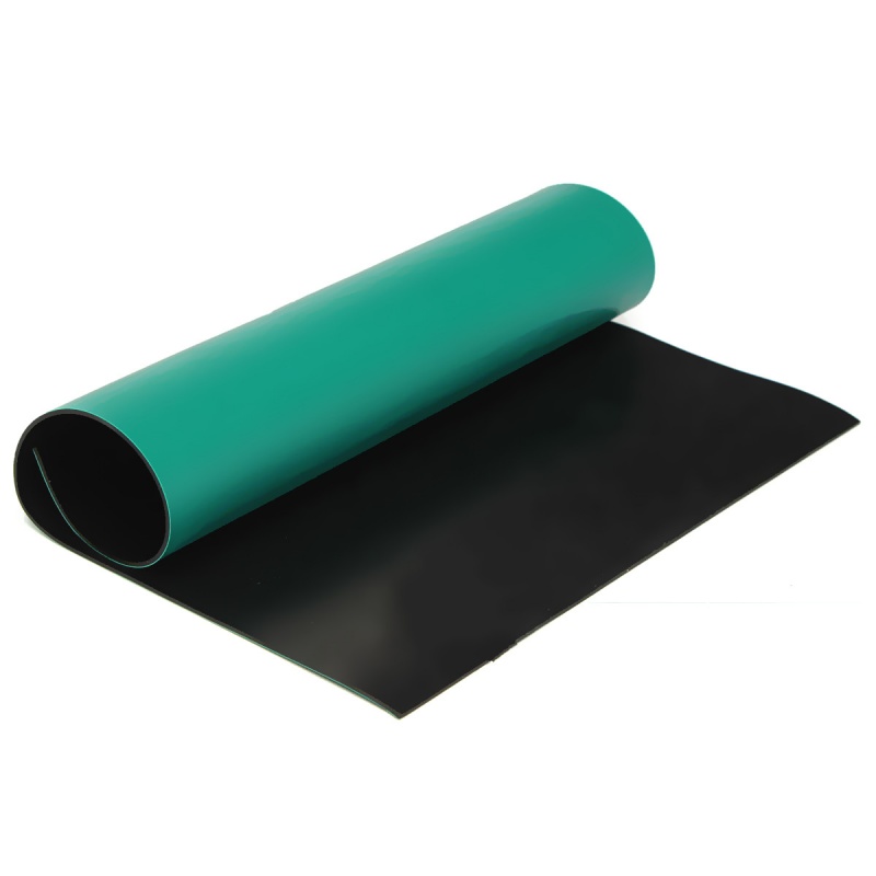 Green Desktop Anti Static ESD 300x400mm Grounding Mat For Phone PC Tablet Repair: Default Title