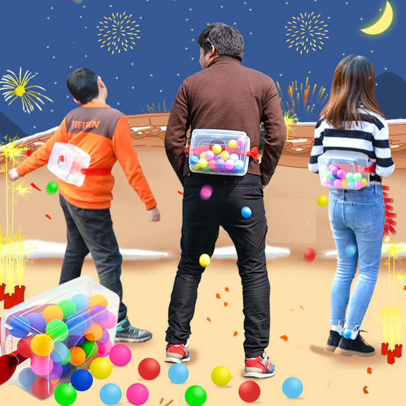 IMBABY Party Games Activities Props Balls Games for Children Outdoor Funny Sports Toys Parent-Child Interaction Competition Toys