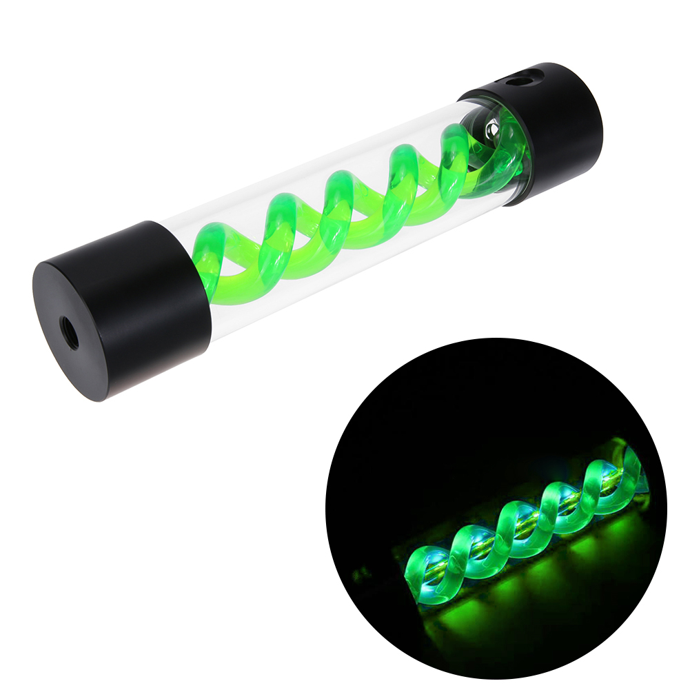 Desktop Computer Water Cooling Tank Kit with L Shape Bracket PC Cooler Reservoir Cylinder Radiator Accessories