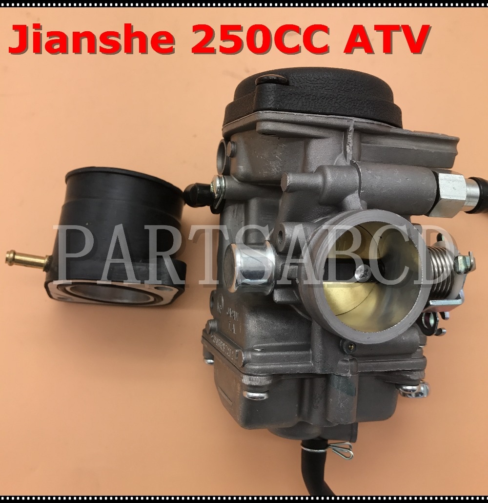 30mm karburator tk jianshe loncin bashan 250cc atv quad atv 250 js250 karburator med indsugningsmanifold
