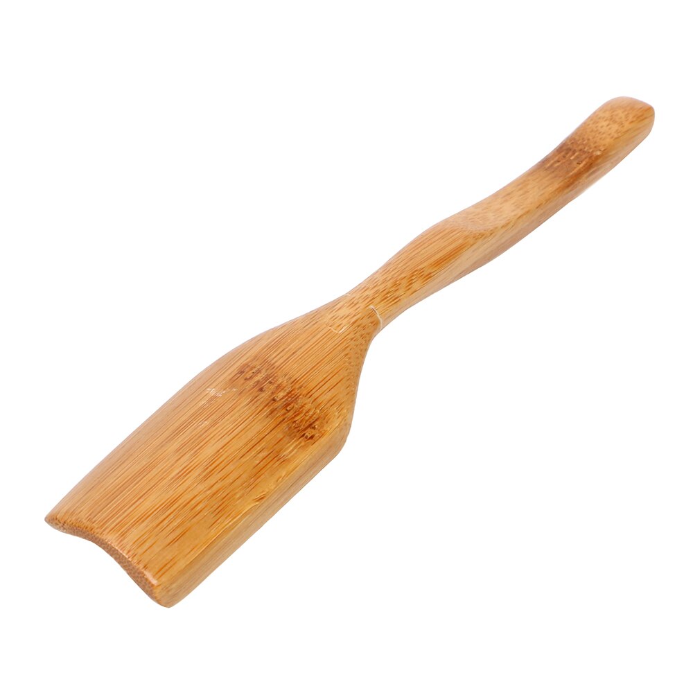 Natural Bamboo Tea Scoop Spoon Retro Style Delicate Tea Leaves Chooser Holder for Tea Honey Sauce Suger Coffee