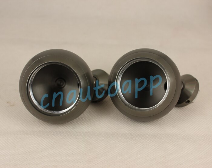 Cajas de altavoz de aluminio para Tweeter de coche-color Titanio (2 uds)