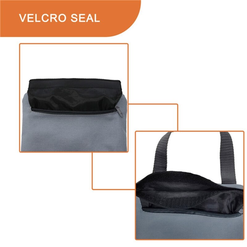 Sac de sable de Yoga pliable avec deux poignées pour poids et entraînement de résistance, sacs de sable pondérés en toile à la