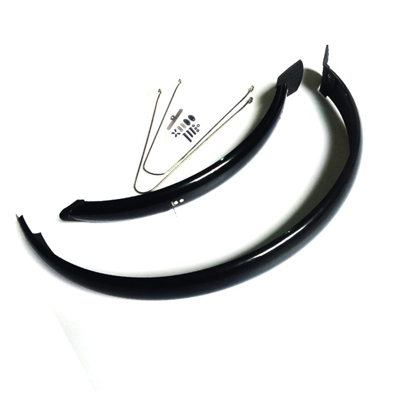 Garde-boue de vélo en plastique chromé, 16 ou 20 pouces, aile avant/arrière, accessoires de cyclisme