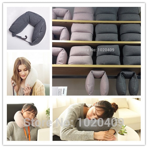 Muji Partikel nackenkissen kissen/U typ Flugzeug schulter kissen nackenkissen
