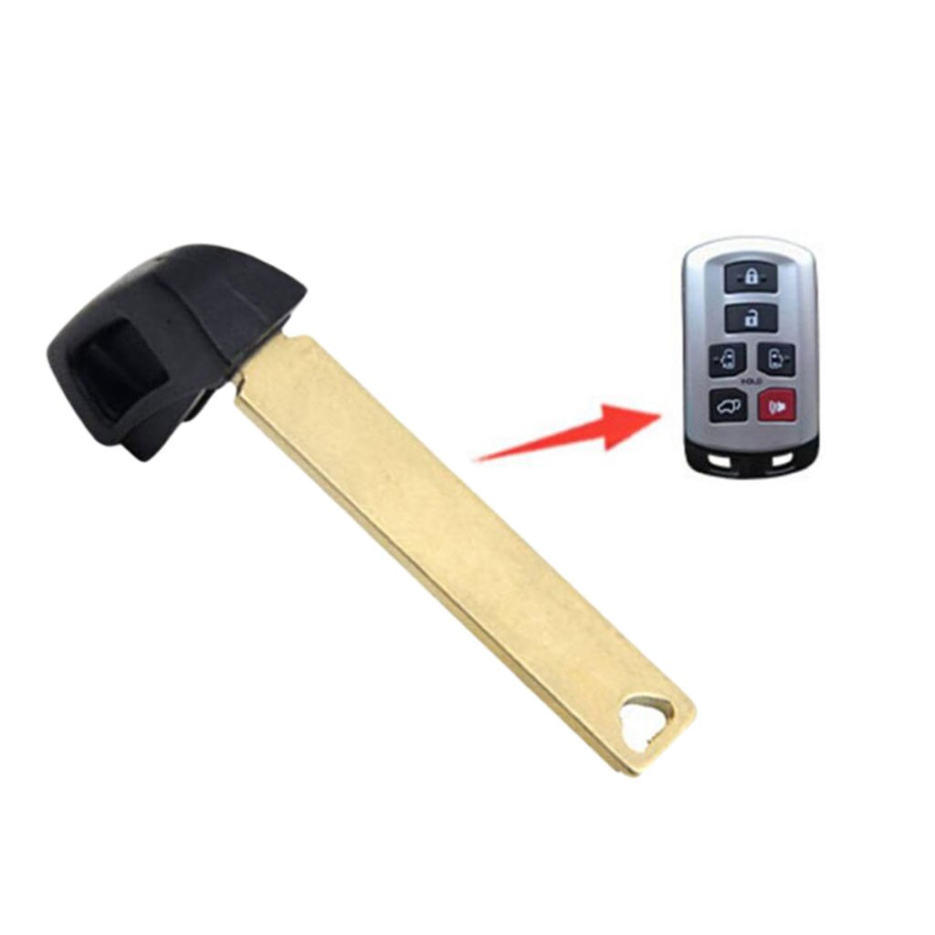Uncut Replacement Blade Blank Smart Remote Key For Toyota Smart Key