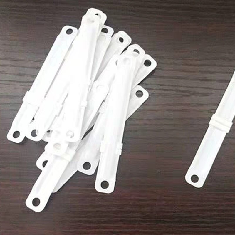 Attaches en plastique à 2 trous pour documents, bandes de reliure à feuilles mobiles, équipement de bureau, accessoires pratiques