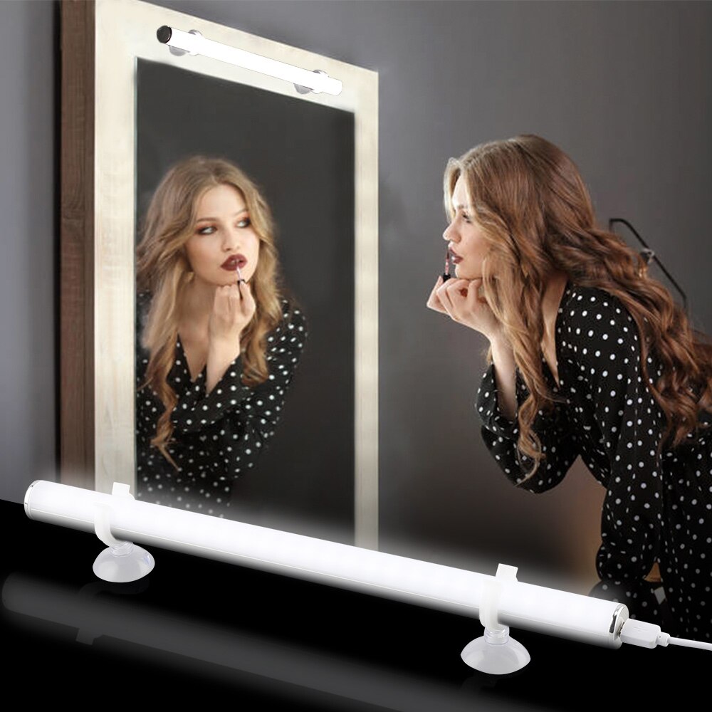 5W LED luz de pared espejo de baño blanco lámpara de pared de baño Control táctil Luz de maquillaje para luces de espejo iluminación de tocador