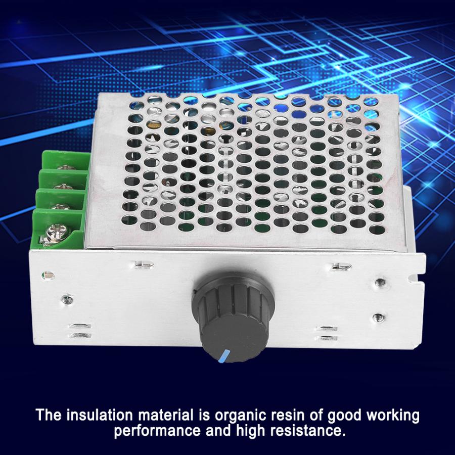 DC Motor Controller 30A Metal Shell Motor Speed Regulator 755 PWM 12~50V motor regulator