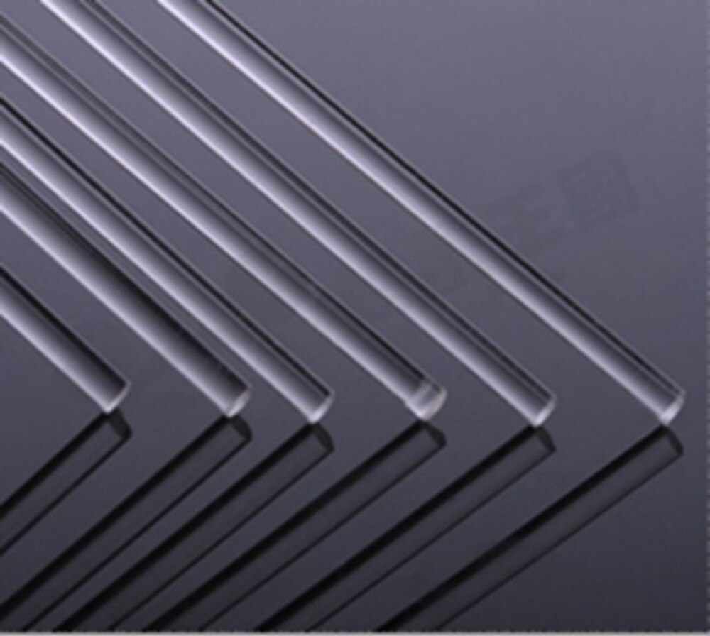 5 stuks Clear Acryl Plexiglas Lucite Staaf 5mm Diameter 250mm Lange