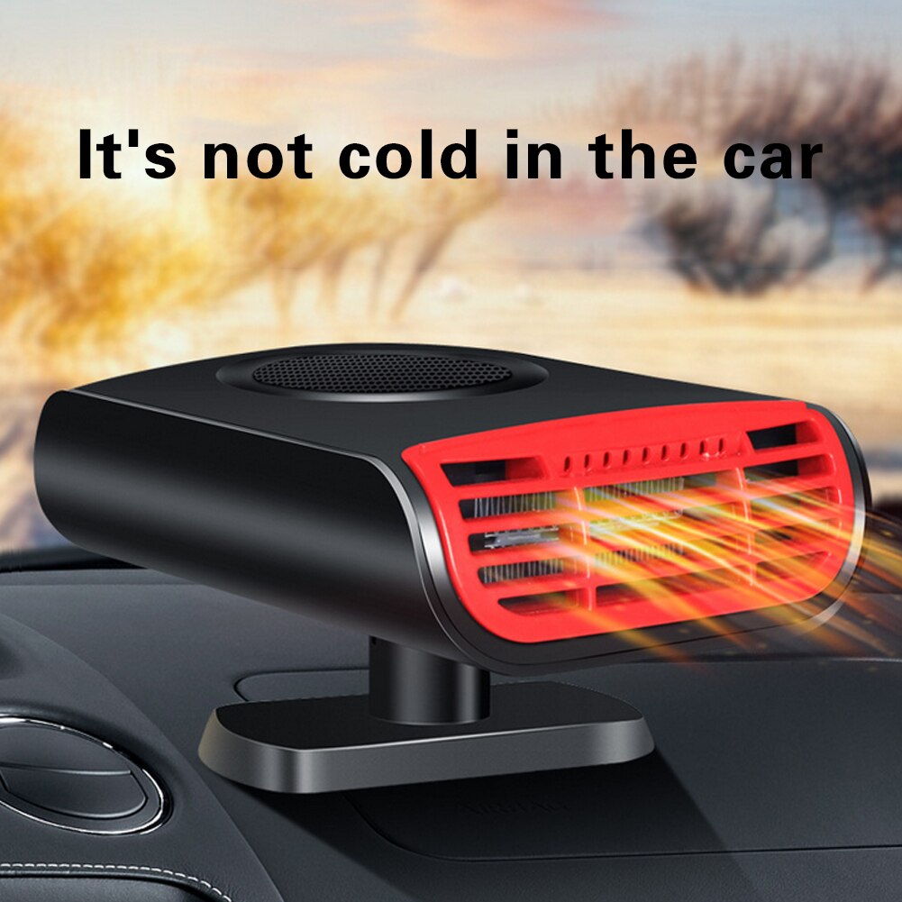 150W Car Auto Heater 12V Air Purifier Cooler Dryer Demister Defroster Portable 3 in 1 Windshield Warm Fan For Truck Van