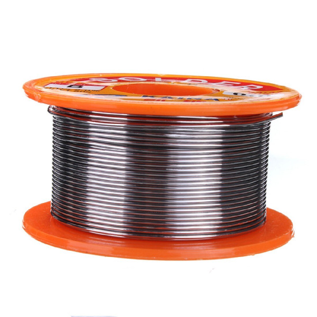 1 Stuks Tin Lood Soldeer Core Flux Solderen Lassen Soldeertin Spool Reel 0.8Mm 63/37