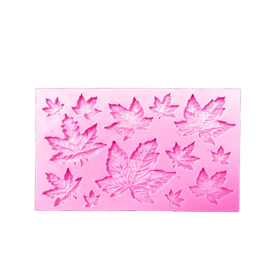 Fern Leaf Slcone Mold Cupcake Fondant Molds DY Cake Decoratng Tools