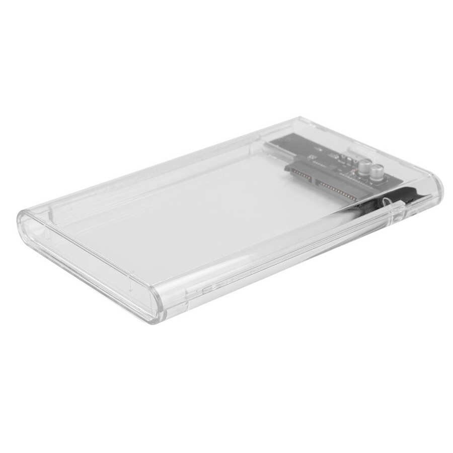 USB 3 0 SATA to 2 5" High Mobile Hard Disk Box ABS Enclosure External Case