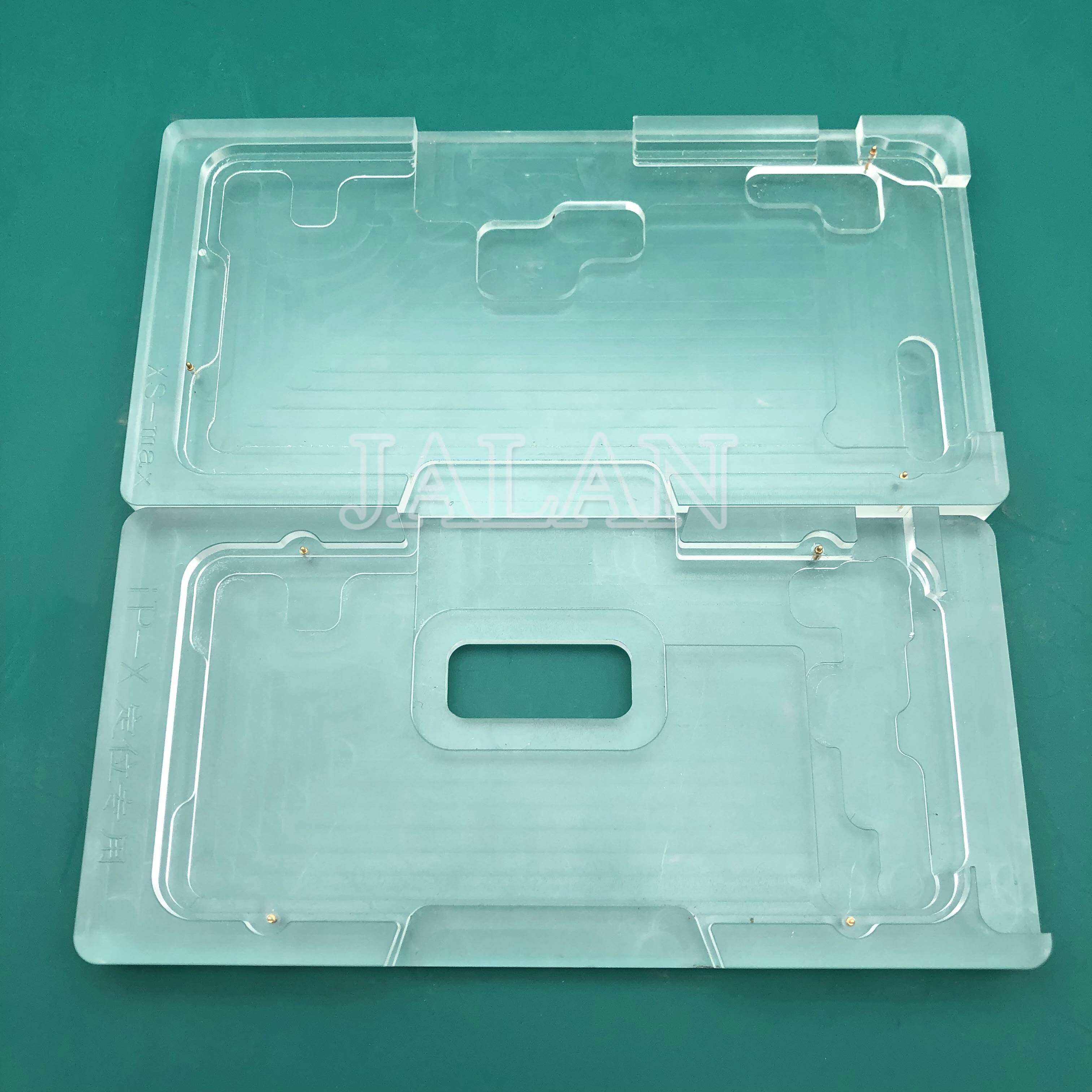 Alignement de haute précision JALAN pour iPhone XS/XS MAX 5.8/6.5 pouces lcd écran tactile verre OCA numériseur position moule stratification