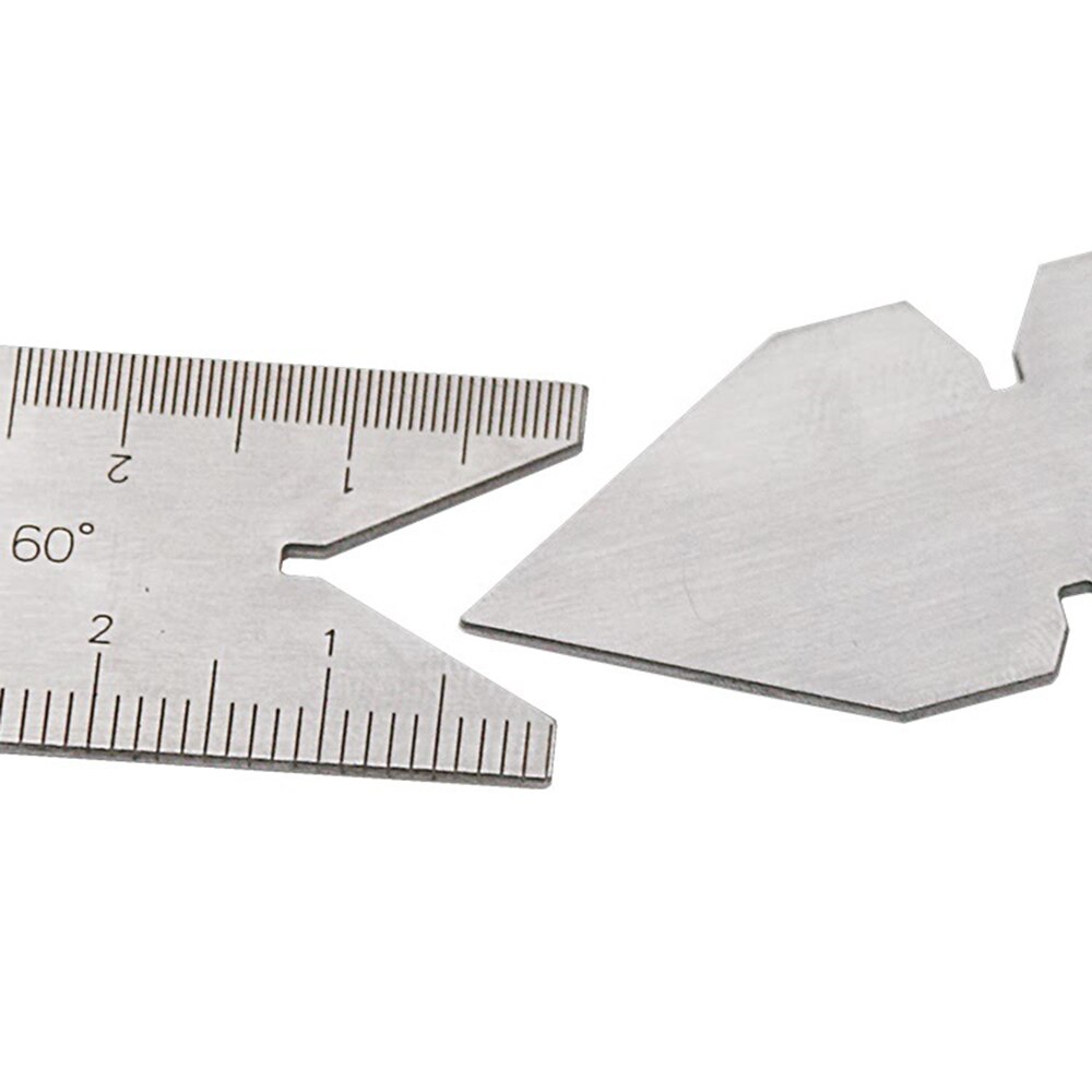 3 stuks/set 60 graden 55 graden inch metrische stalen meetinstrument schroefdraad spoedmeter centermeter meetinstrument draaibankgereedschap