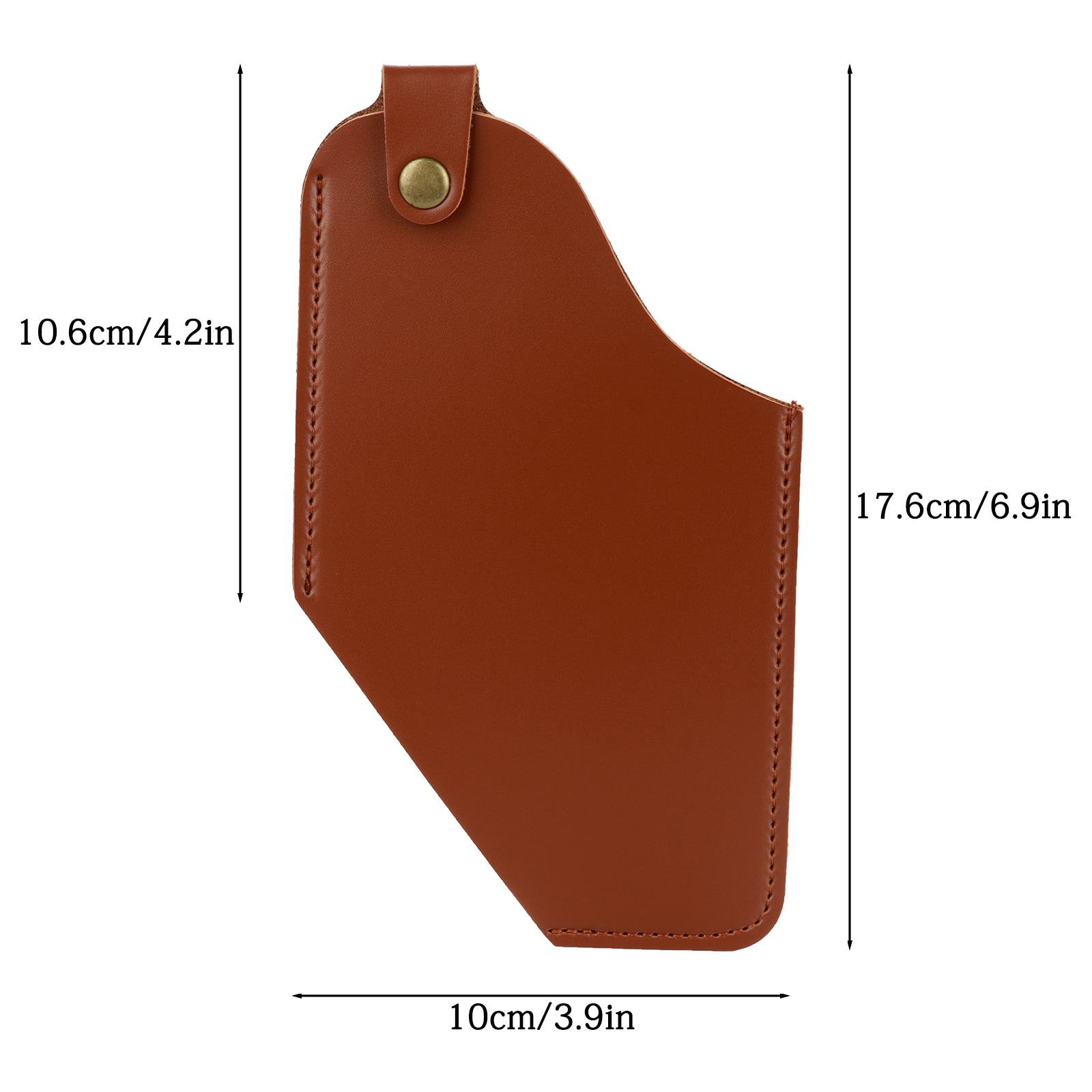 Universal Men Leather Cell Phone Holster Case With Belt Clip Universal Waist Purse Bag With Belt Hole Cellphone Loop Holster Mol