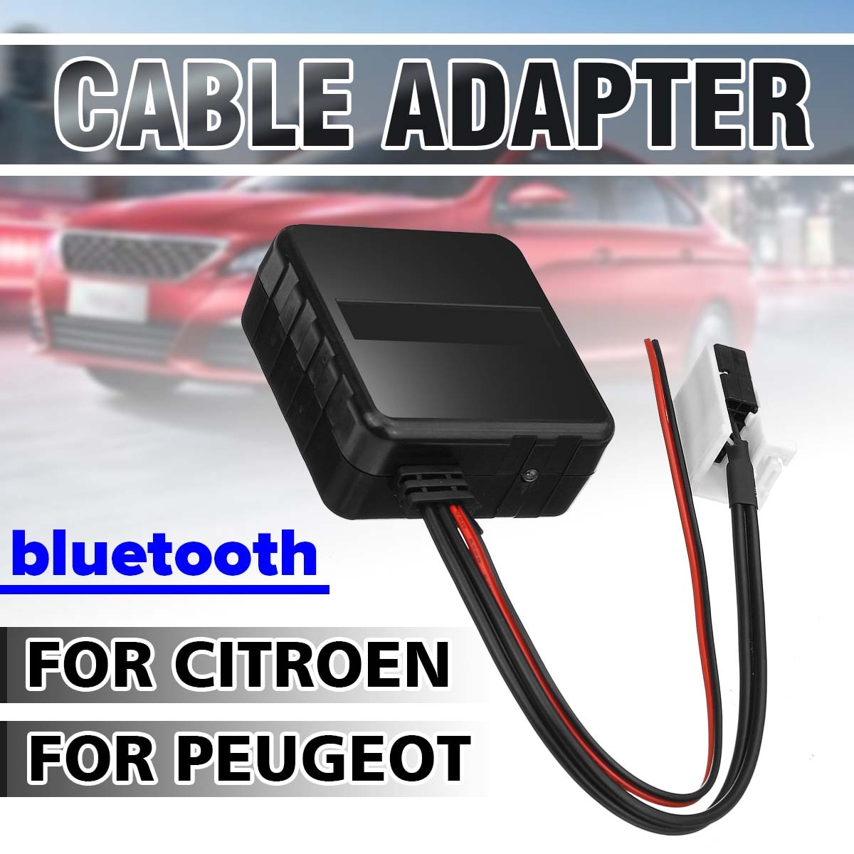 Auto bluetooth Modul Aux Empfänger Kabel kabellos HIFI Musik Spieler Für Citroen C2 2005 C5 RD45 Für Peugeot 307 Radio Medien