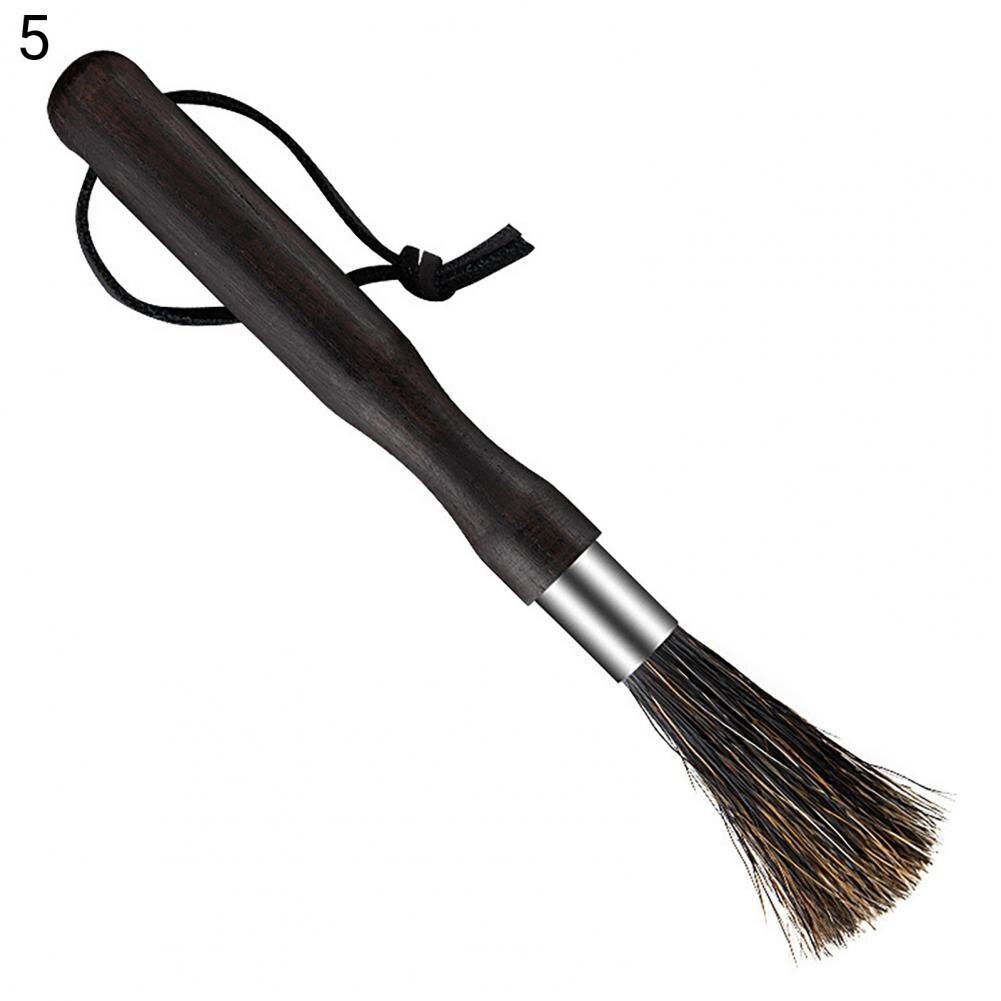 Coffee Residue Brush Easy Clean Coffee Brewing Brush Lightweight Easy to Use Practical Dense Bristle Cleaning Brush: 5
