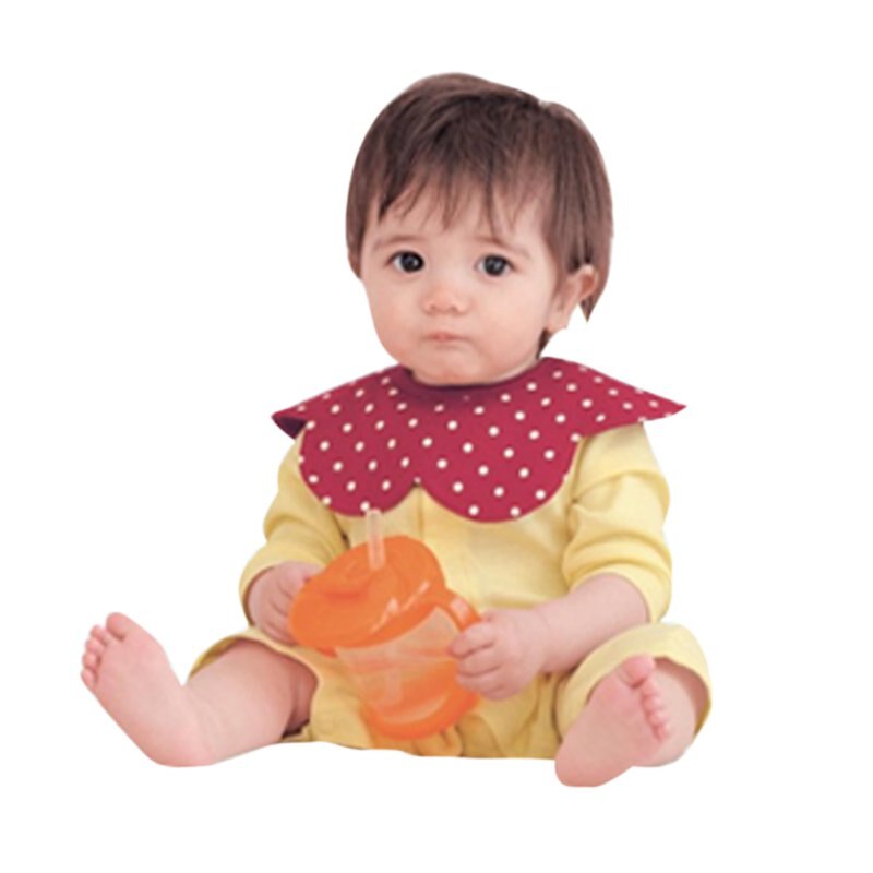 Slabbers Katoen Bloem Ster Babador Vier Layer Waterdichte Kwijl Handdoek Bib Swivel Snap Achthoekige Circulaire Rijst Zak