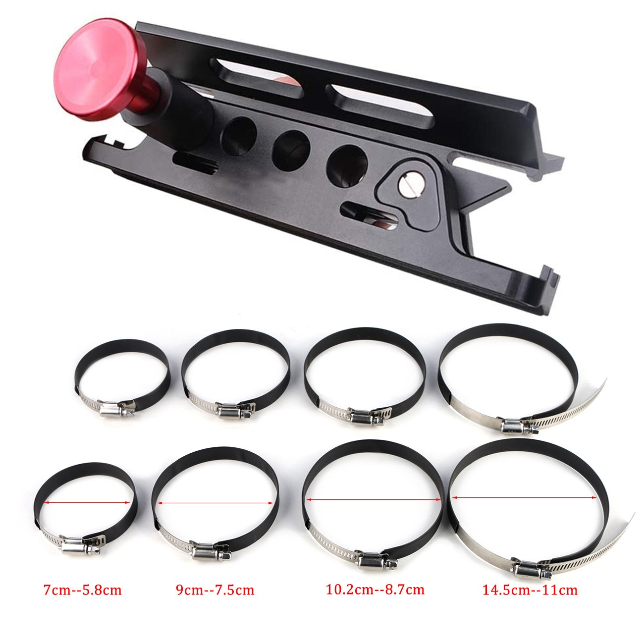 Pinces de support en aluminium pour Jeep Wrangler JK TJ CJ Rubicon, pour Polaris RZR Ranger Roll Bar, extincteur