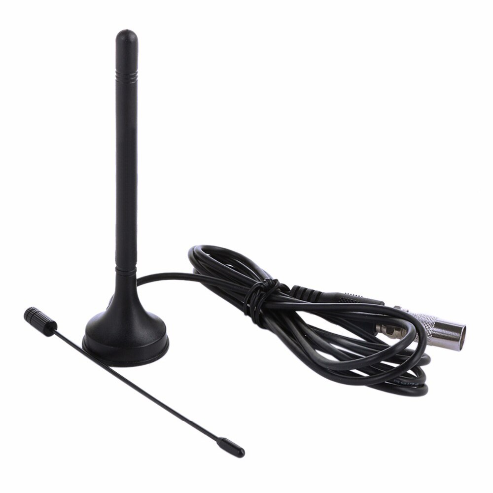 Uniwersalny kryty HD cyfrowy podwójny DTA-180 antena telewizyjna mini antena przenośna podstawa magnetyczna PUO88: Default Title
