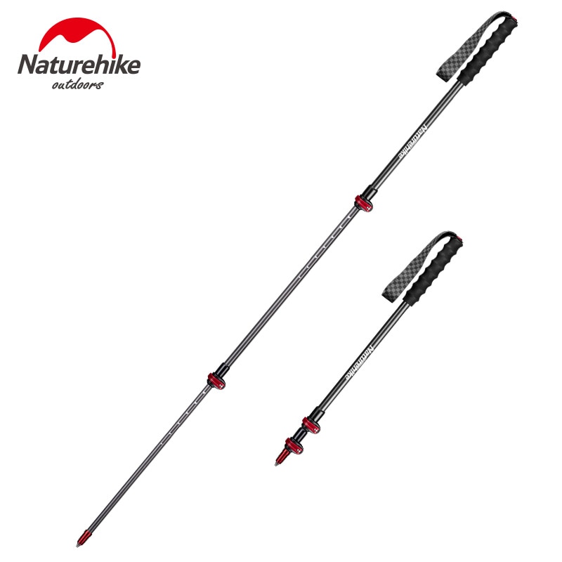 Naturehike Trekking Poles Folding Ultralight Carbon Fiber Trekking