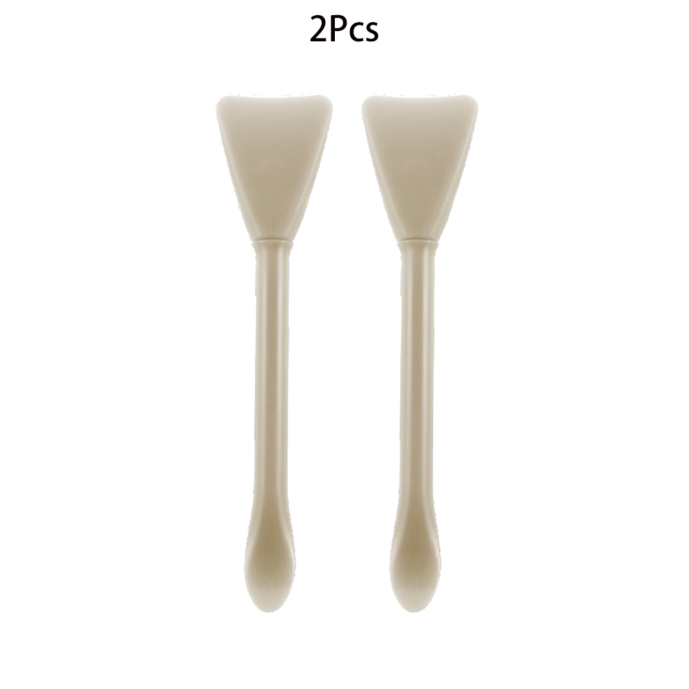 Spatule en silicone souple multifonctions pour arts créatifs, 2/5 pièces, brosse pour remuer, étaler ou verser colle, poudres et résine époxy dans son moule, facile à nettoyer: 2Pcs Gray