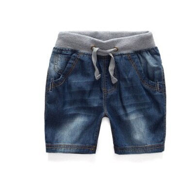 Pojkar sommar jeansshorts märke jeans stora pojkar shorts 1-12y barn & #39 ;s strandshorts casual pojkar shorts