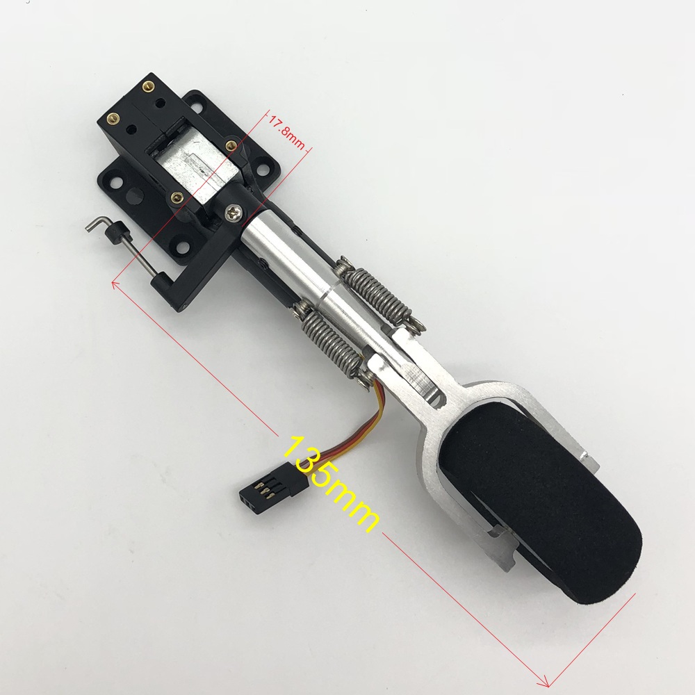 Single Wheel Retractable Nose Landing Gear for RC Airplanes and Jets