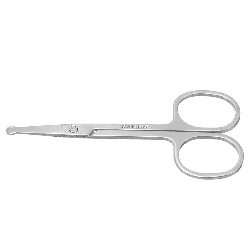 3.5" Mini Curved Mustache Scissor Stainless Steel Grandado