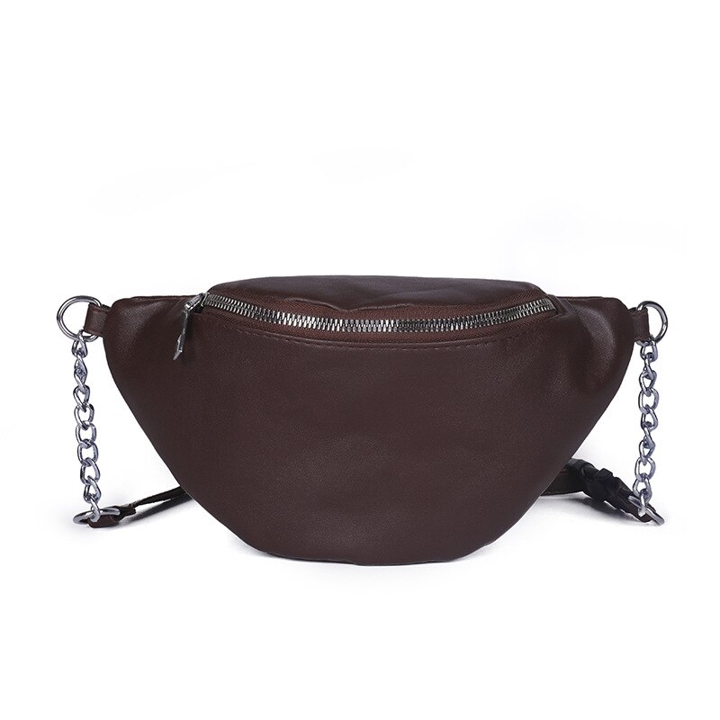 Sport Ich bin Freien Beiläufige Laufende Tasche Kette Brust Tasche Schulter Tasche Nach Bote Tasche: braun