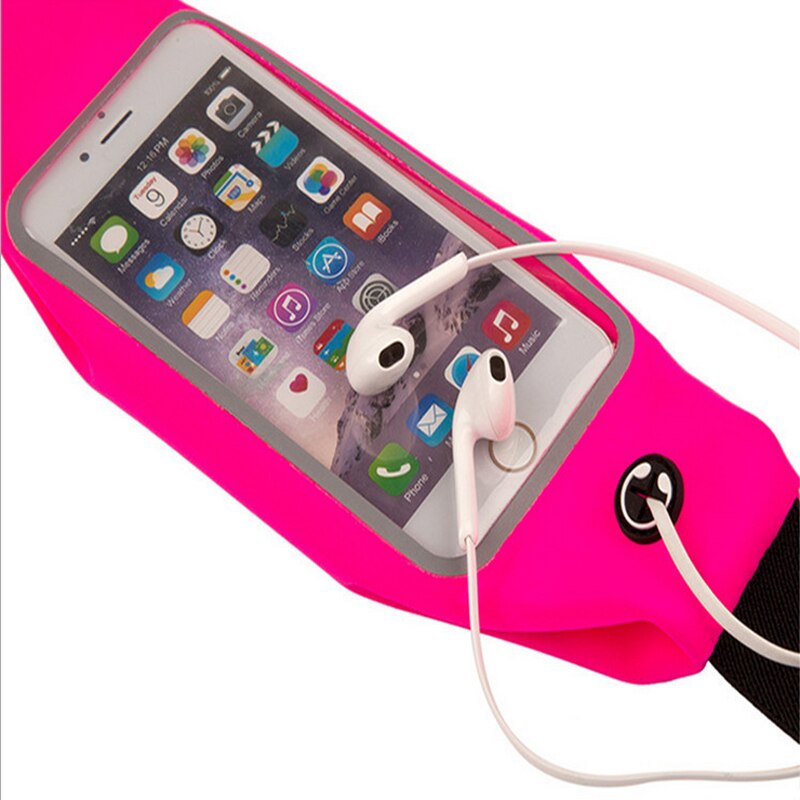 4.7 Inch Mobiele Telefoon Waterdichte Sport Running Taille Pocket Riem Case Voor Iphone 12/11 &amp; Xiaomi &amp; Samsung 4.7&quot;