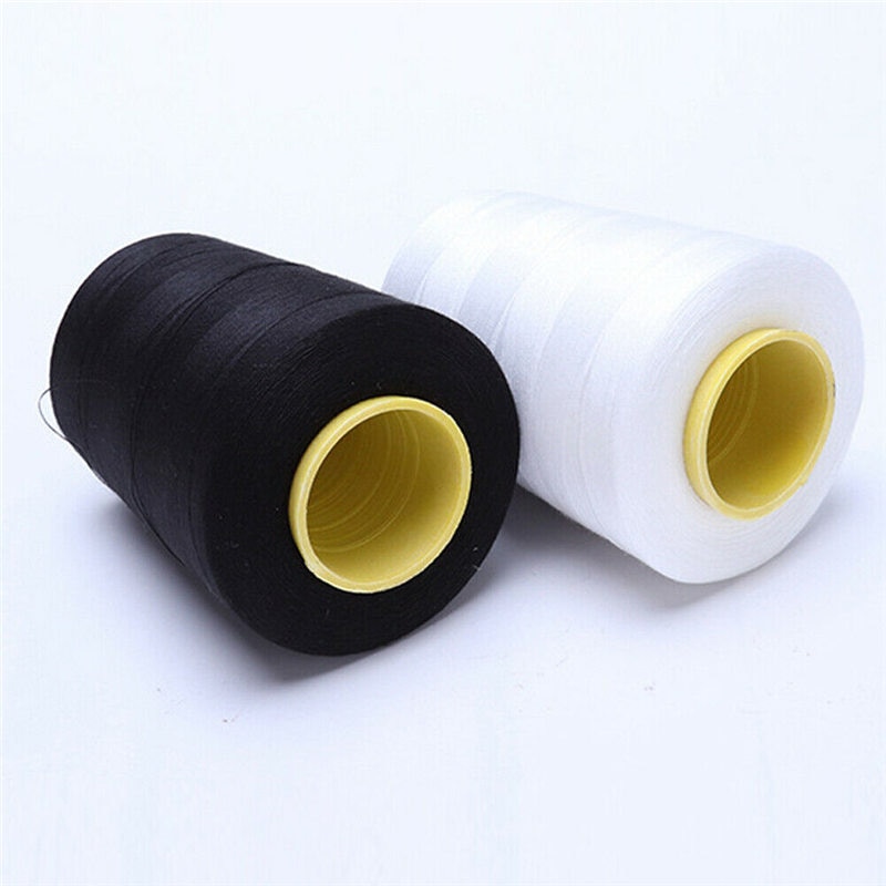 Polyester Cones Machine DIY Heavy Duty 8000 Yard Textile Home Industrial All Purpose Serger Sewing Thread Quilting Huge Spool U3